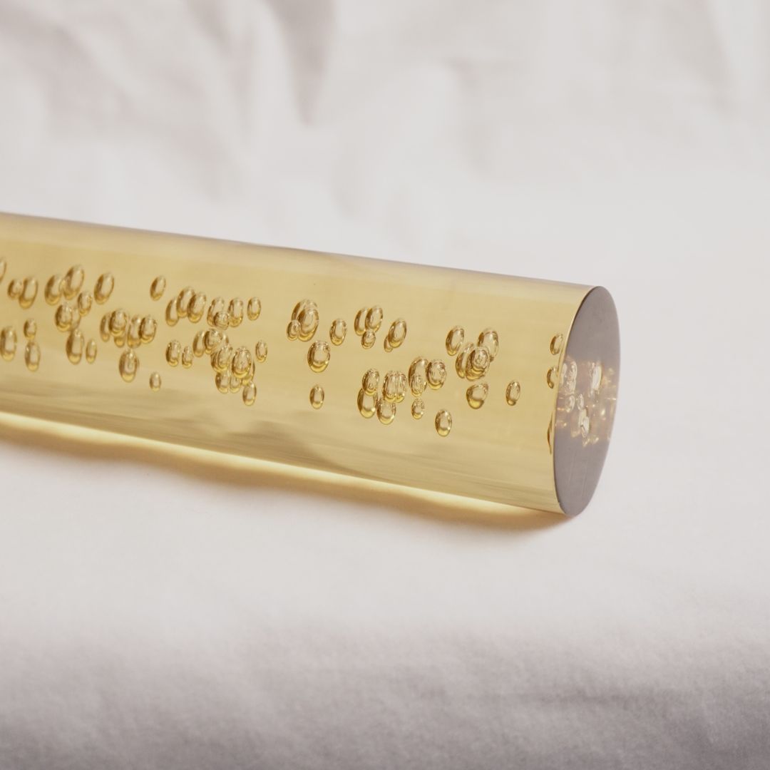 Acrylic Bubble Rod ROD35CPMMA -  Door Handles - ebarza Furniture UAE | Shop Modern Furniture in Abu Dhabi & Dubai - مفروشات ايبازرا في الامارات | تسوق اثاث عصري وديكورات مميزة في دبي وابوظبي