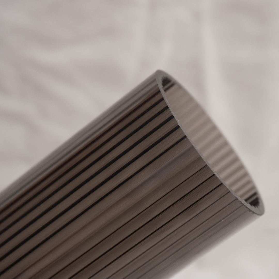 Acrylic Inner Striped Tube TOD50GPMMA -  Door Handles - ebarza Furniture UAE | Shop Modern Furniture in Abu Dhabi & Dubai - مفروشات ايبازرا في الامارات | تسوق اثاث عصري وديكورات مميزة في دبي وابوظبي