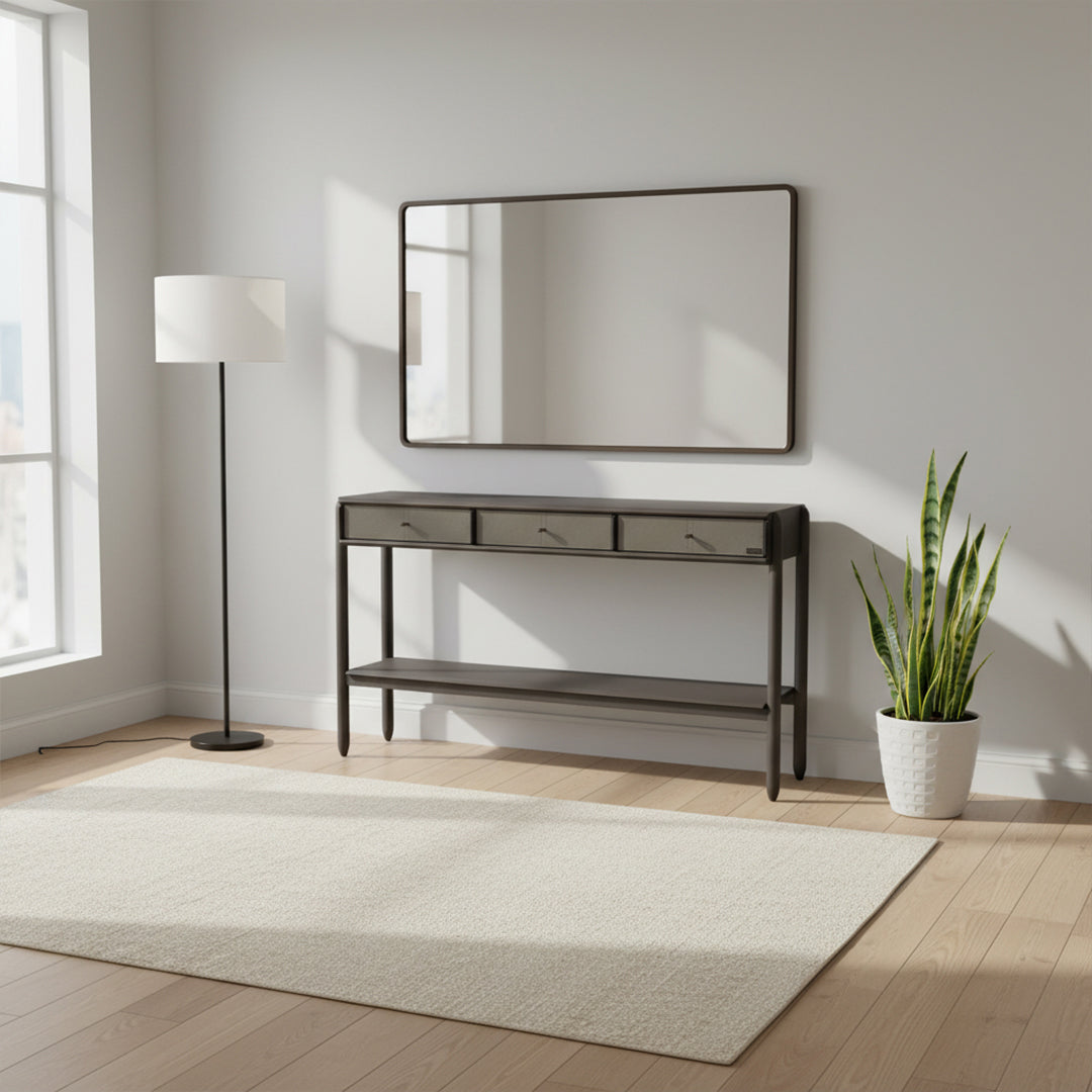 خزانة/طاولة ألبيس بجلد السرج  JK-X03