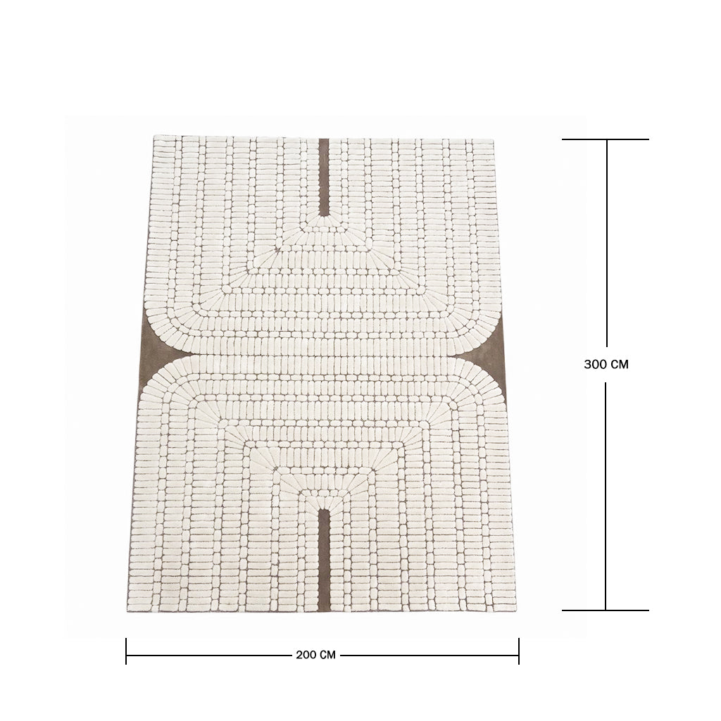Pre-order 55 Days Delivery 300X200 Cm Archway Hand Tufted Acrylic Carpe NR-016-3020