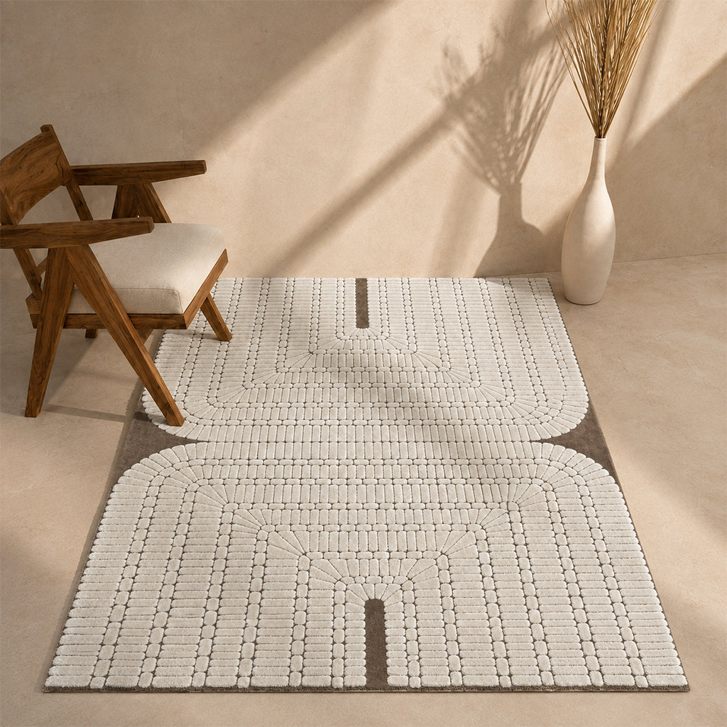 Pre-order 55 Days Delivery 230X160 Cm Archway Hand Tufted Acrylic Carpet NR-016-2316