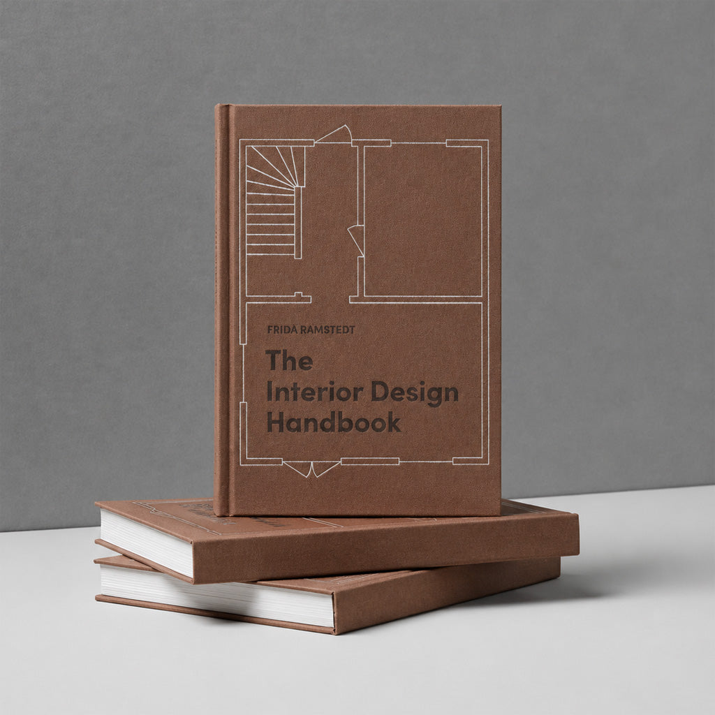 The Interior Design Handbook Brown, Decorative Book FY-50