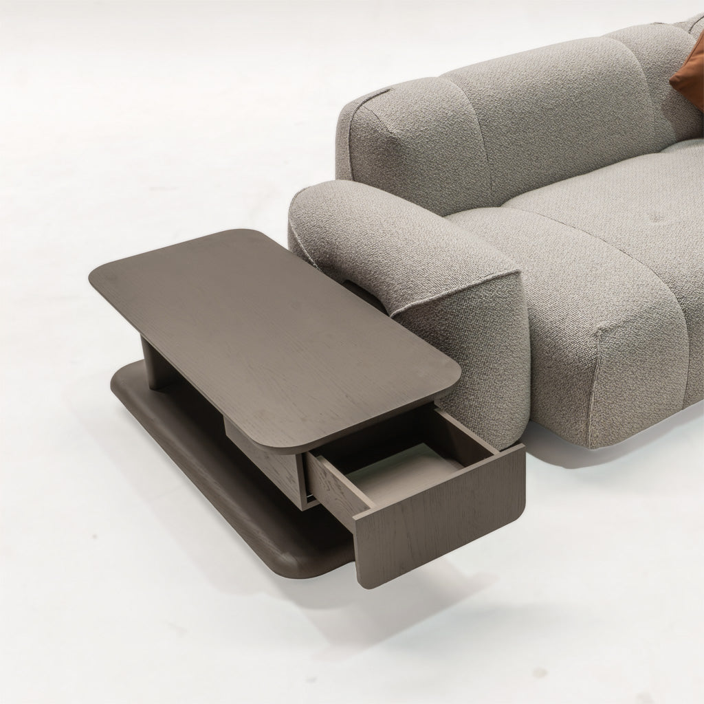 Bold Corner Sofa With Coffee Table- A D Coffee Table  HOM04