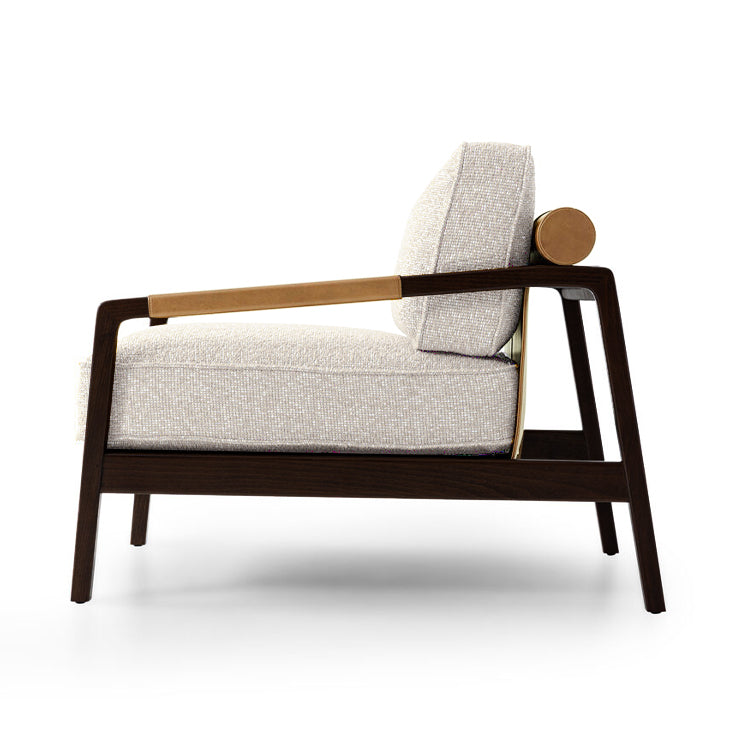Serenity  Lounge Chair MLL-A111 -  Lounge Chairs | كرسي صالة سيرنتي - ebarza Furniture UAE | Shop Modern Furniture in Abu Dhabi & Dubai - مفروشات ايبازرا في الامارات | تسوق اثاث عصري وديكورات مميزة في دبي وابوظبي