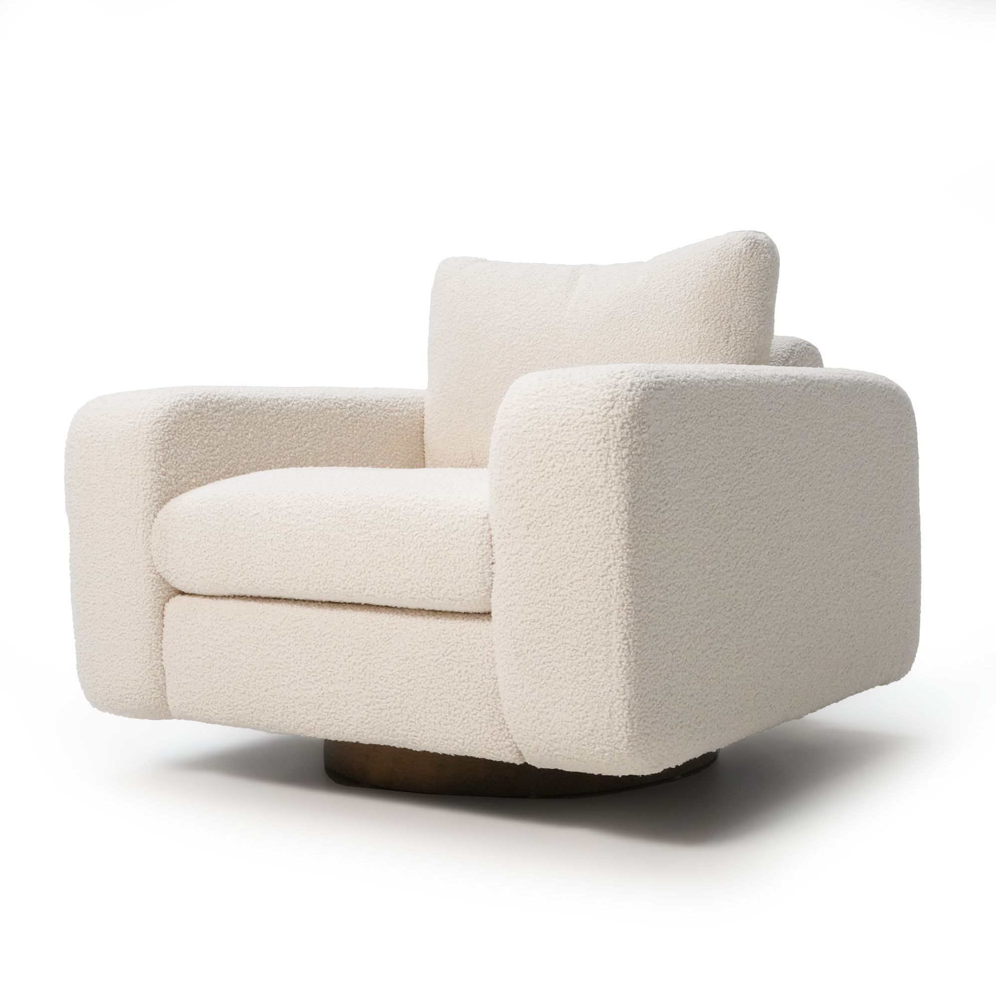 WD Lounge Chair -  Ivory 18077E -  Lounge Chairs | كرسي استرخاء دبليو دي - عاجي - ebarza Furniture UAE | Shop Modern Furniture in Abu Dhabi & Dubai - مفروشات ايبازرا في الامارات | تسوق اثاث عصري وديكورات مميزة في دبي وابوظبي