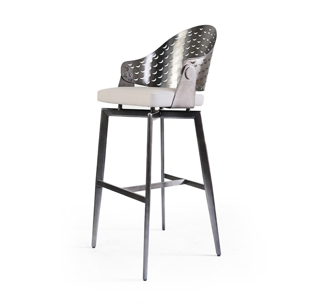 Logan Bar Chair BAR839 -  Bar Stools | كرسي بار لوجان - ebarza Furniture UAE | Shop Modern Furniture in Abu Dhabi & Dubai - مفروشات ايبازرا في الامارات | تسوق اثاث عصري وديكورات مميزة في دبي وابوظبي