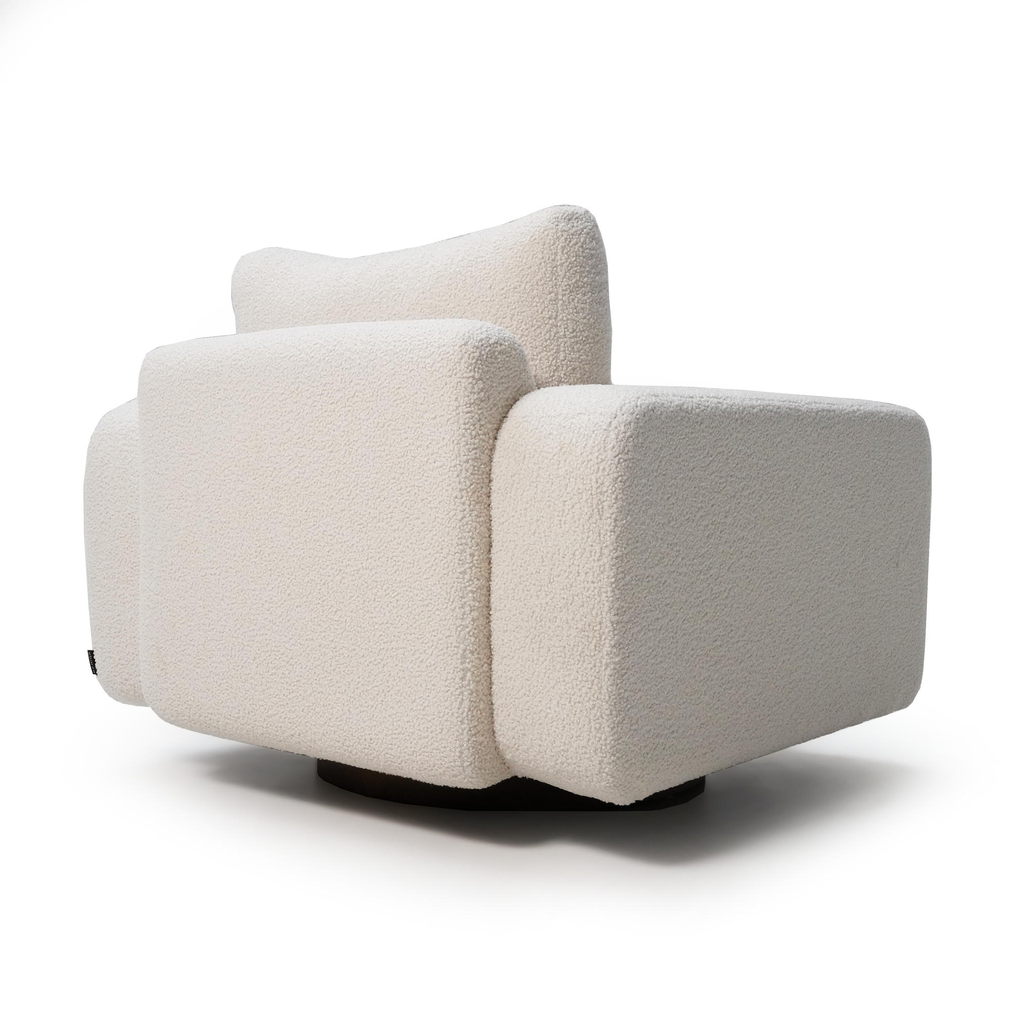 WD Lounge Chair -  Ivory 18077E -  Lounge Chairs | كرسي استرخاء دبليو دي - عاجي - ebarza Furniture UAE | Shop Modern Furniture in Abu Dhabi & Dubai - مفروشات ايبازرا في الامارات | تسوق اثاث عصري وديكورات مميزة في دبي وابوظبي