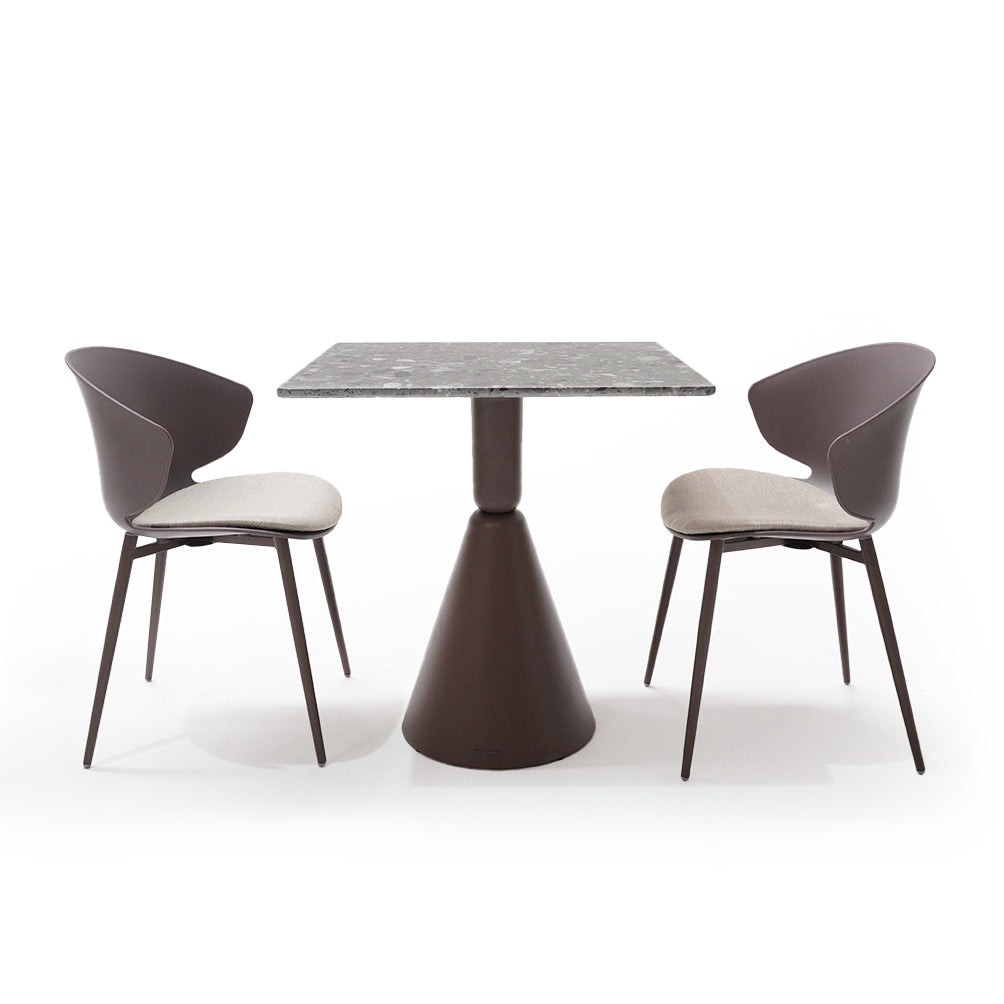 Dining Chair 90Chair-Coffee -  Chairs | كرسي طعام - ebarza Furniture UAE | Shop Modern Furniture in Abu Dhabi & Dubai - مفروشات ايبازرا في الامارات | تسوق اثاث عصري وديكورات مميزة في دبي وابوظبي