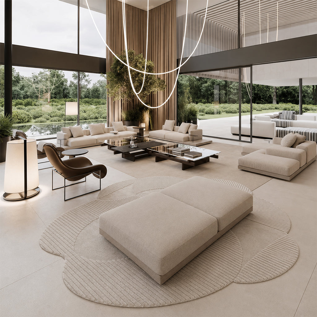 Pre-order 55 Days Delivery 230X160 Cm Alba Hand Tufted Acrylic Carpet NR-043-2316