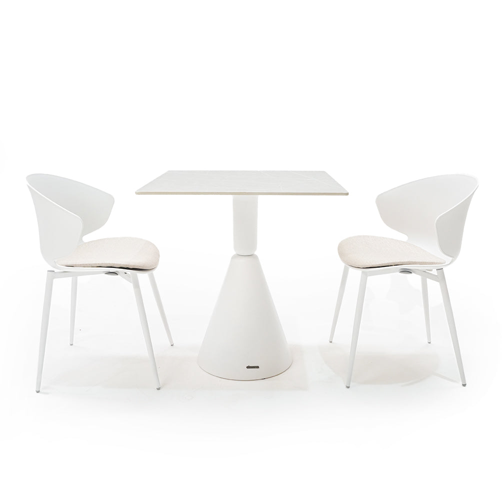 Bar Table Base 72cm 40BTB-White -  Table bases | قاعدة طاولة بار 72 سم - ebarza Furniture UAE | Shop Modern Furniture in Abu Dhabi & Dubai - مفروشات ايبازرا في الامارات | تسوق اثاث عصري وديكورات مميزة في دبي وابوظبي
