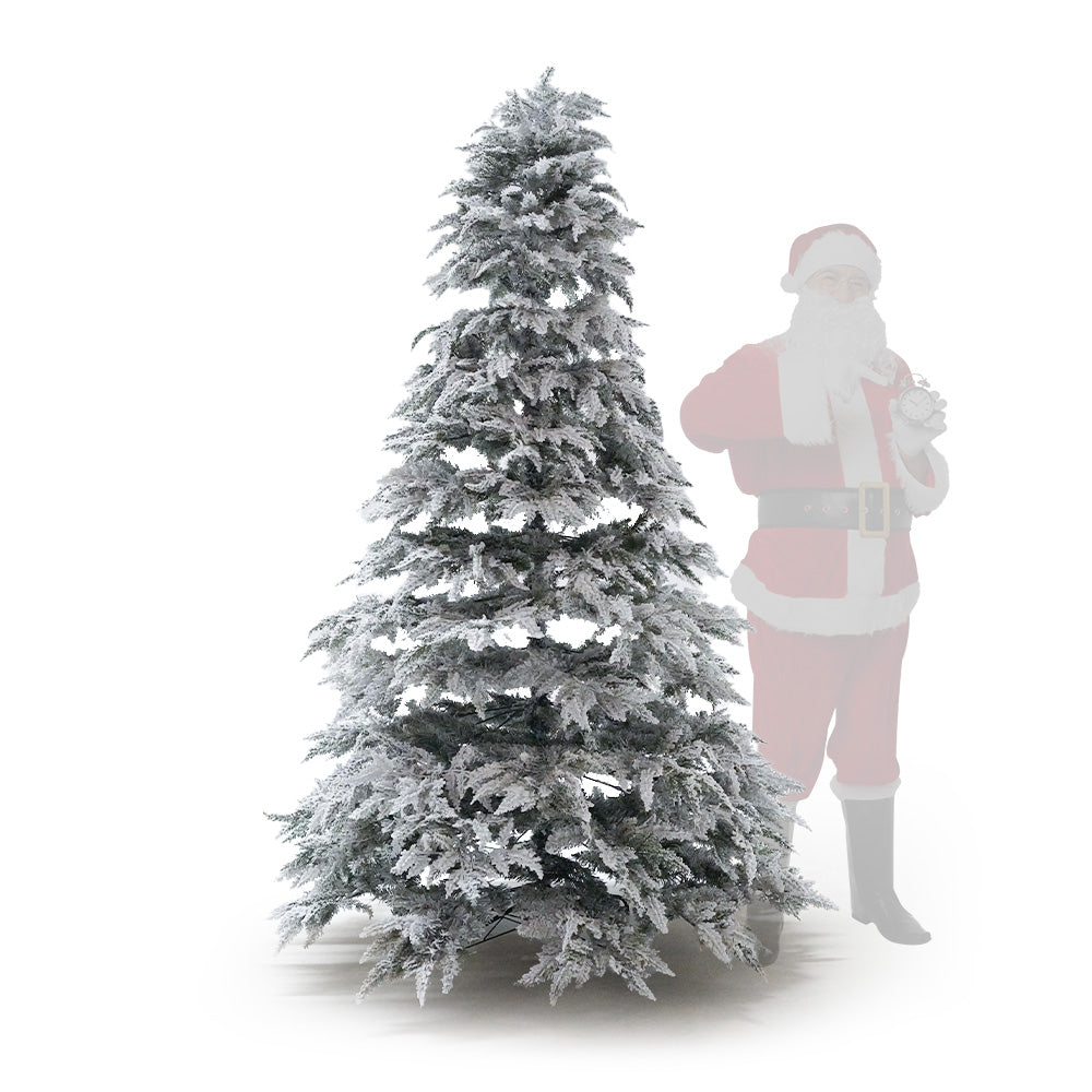 Snow Christmas Tree 240cm XO-2227-8 -  Plants | شجرة الكريسماس - ebarza Furniture UAE | Shop Modern Furniture in Abu Dhabi & Dubai - مفروشات ايبازرا في الامارات | تسوق اثاث عصري وديكورات مميزة في دبي وابوظبي