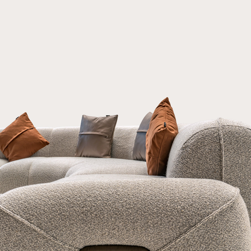 Bold Corner Sofa With Coffee Table- A D Coffee Table  HOM04