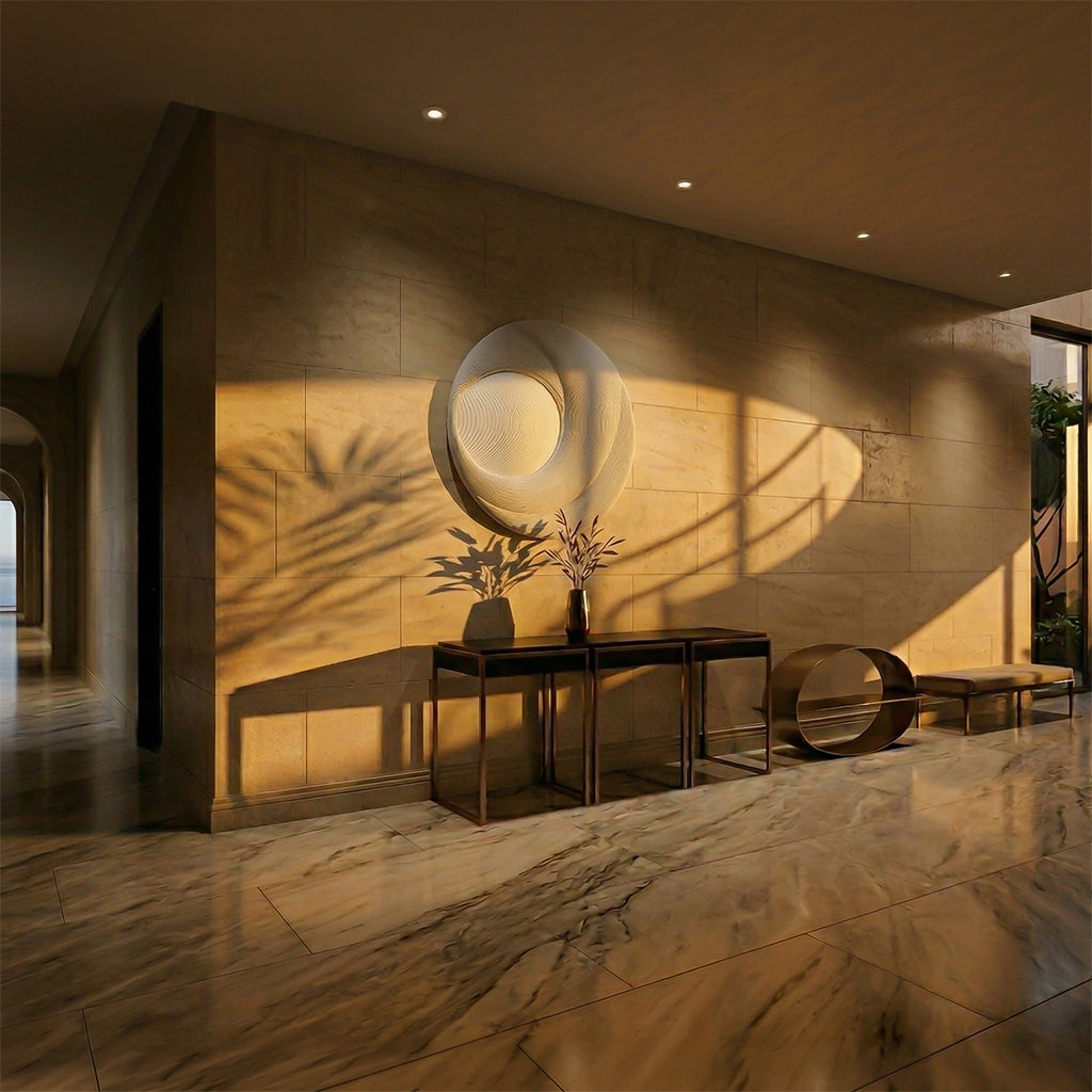 Artisan Weave handmade wall art painting by BEACON (TYDG), featuring intricate woven textures in vibrant colors.