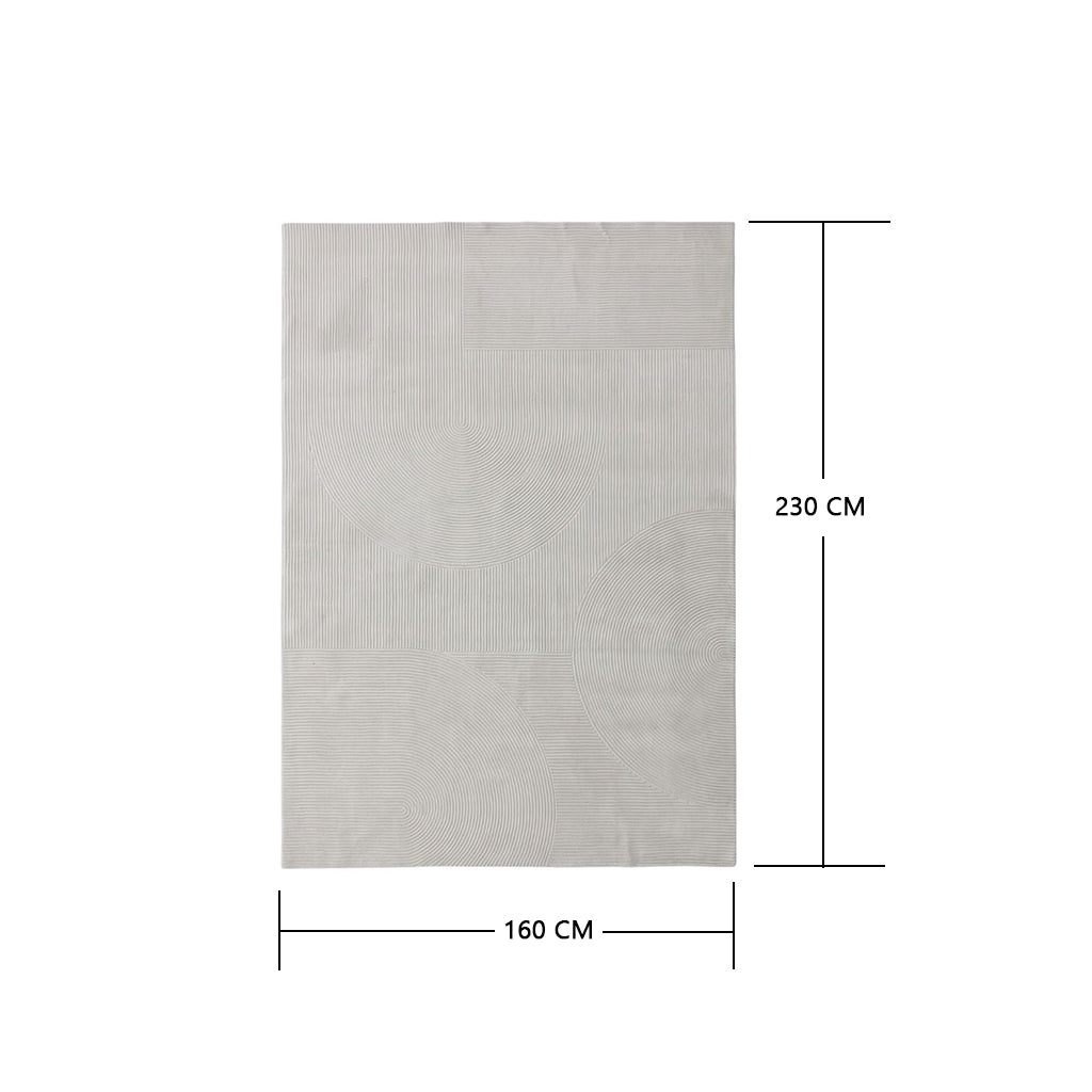 Pre-order 55 Days Delivery 230X160 Cm  Aura Hand Tufted Acrylic Carpet NR-047-2316