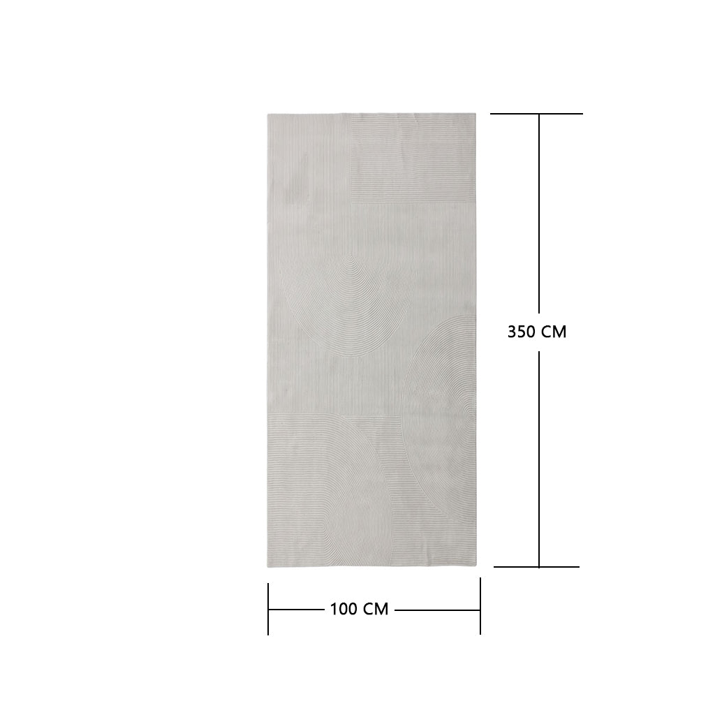 Pre-order 55 Days Delivery 350X100 Cm Aura Hand Tufted Acrylic Carpet  NR-047-3510