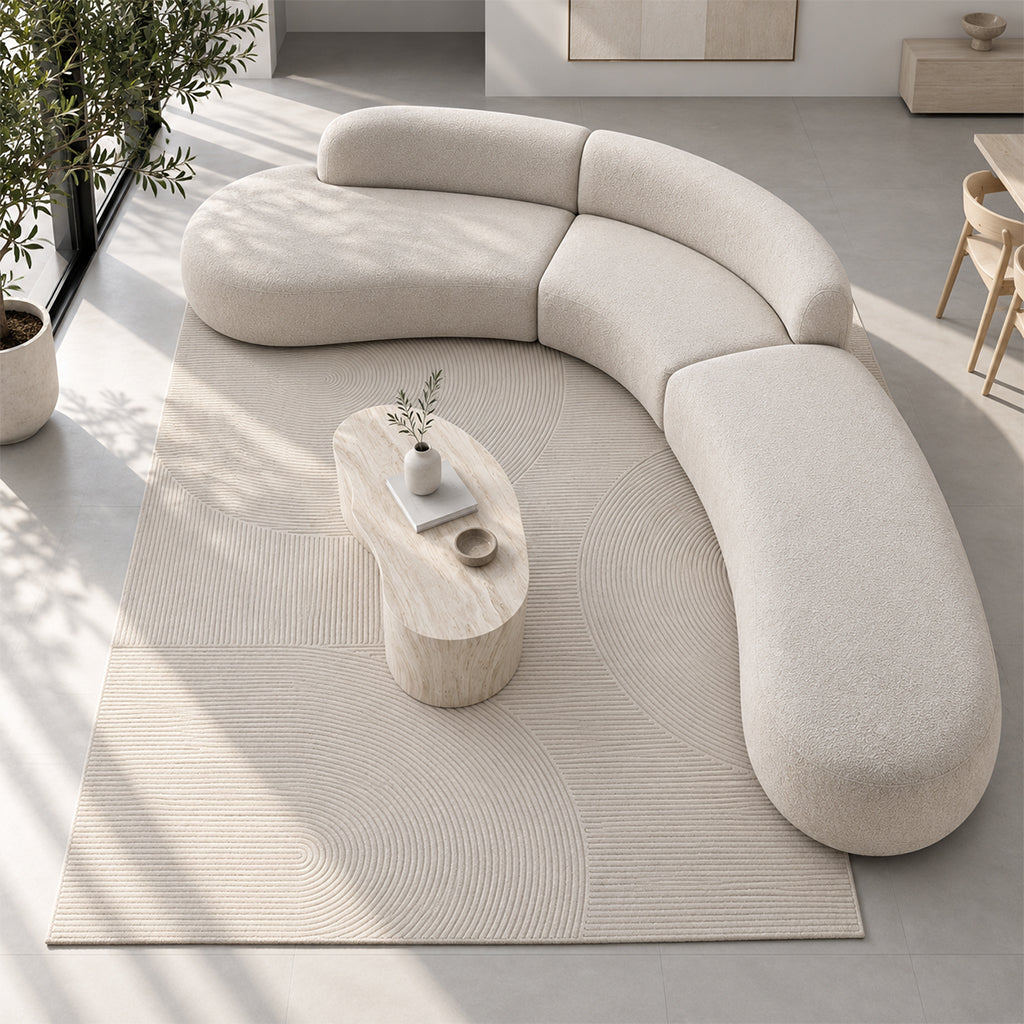 Pre-order 55 Days Delivery 450X300 Cm Aura Hand Tufted Acrylic Carpet NR-047-4530