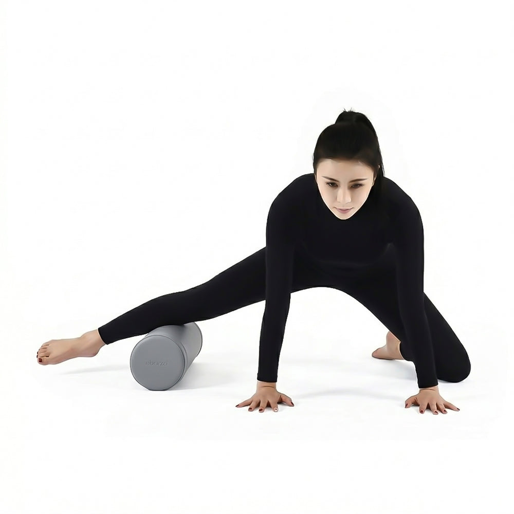 Aureus Epp foam leather gym foam roller by BEACON, ZD-YJZS, used for muscle recovery and fitness exercises.