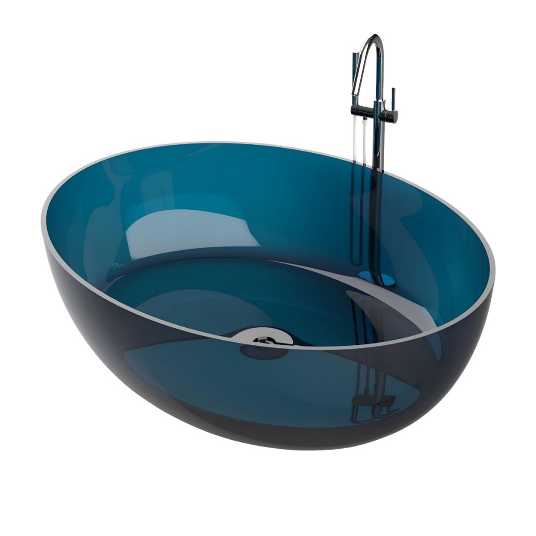Bathtub with Faucet - SNT1063 -  Bathtub - ebarza Furniture UAE | Shop Modern Furniture in Abu Dhabi & Dubai - مفروشات ايبازرا في الامارات | تسوق اثاث عصري وديكورات مميزة في دبي وابوظبي