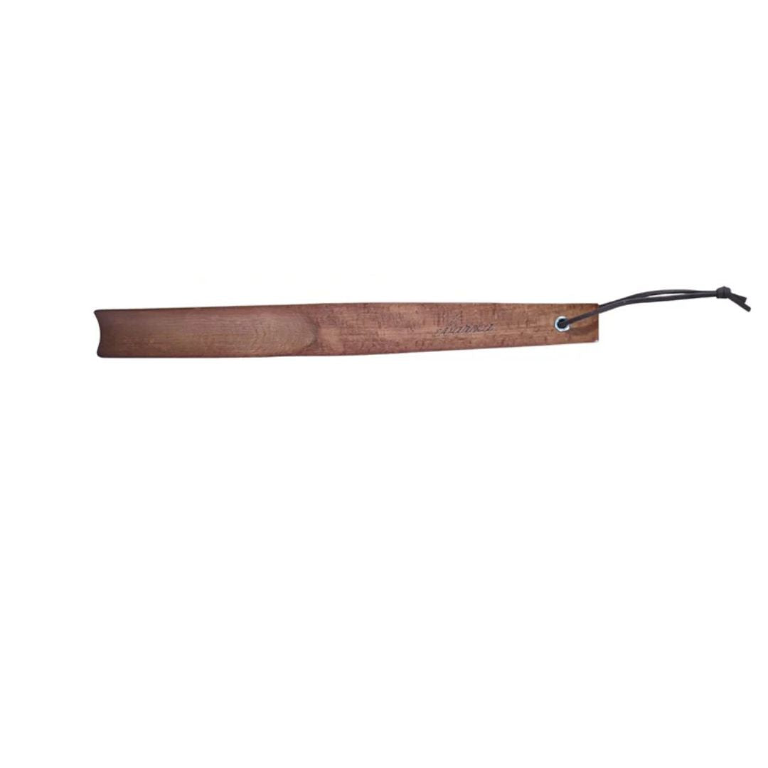 طلب مسبق، توصيل خلال 70 يومًا، مِلاعق أحذية من خشب الزان LWSH02-Walnut