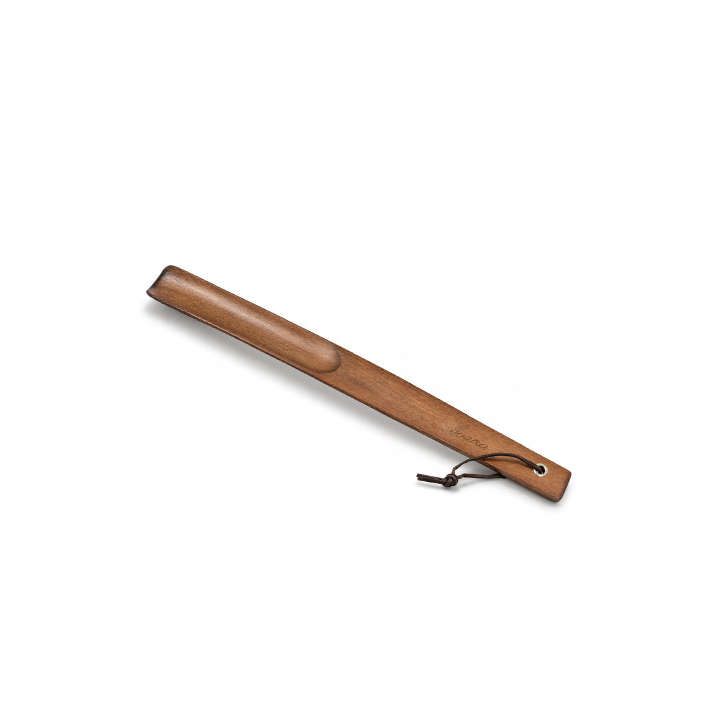 Beech Wooden Shoe Horn  LWSH02-Walnut