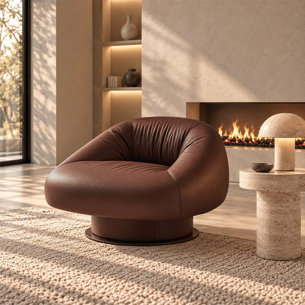 Brem Brown Armchair AMCJ-DY6092 - FSB(MKL-21)