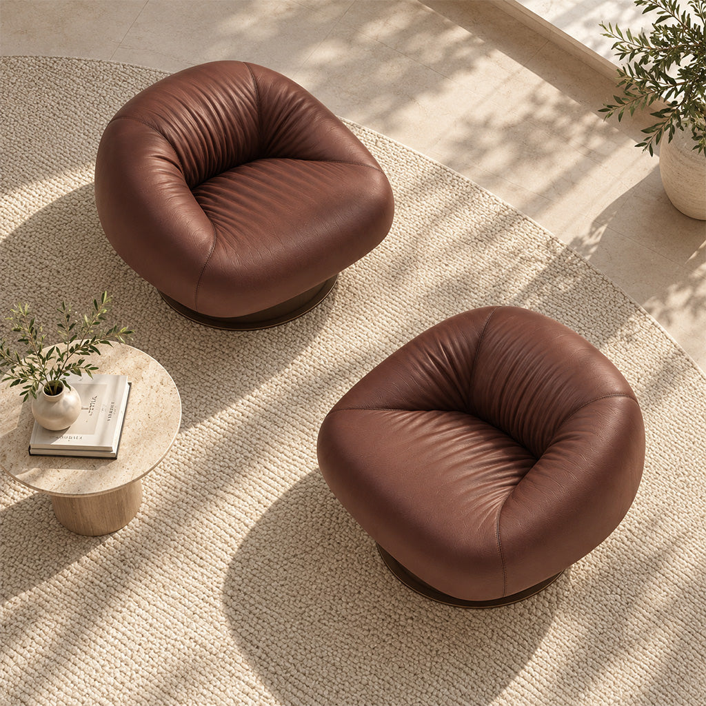 Brem Brown Armchair AMCJ-DY6092 - FSB(MKL-21)
