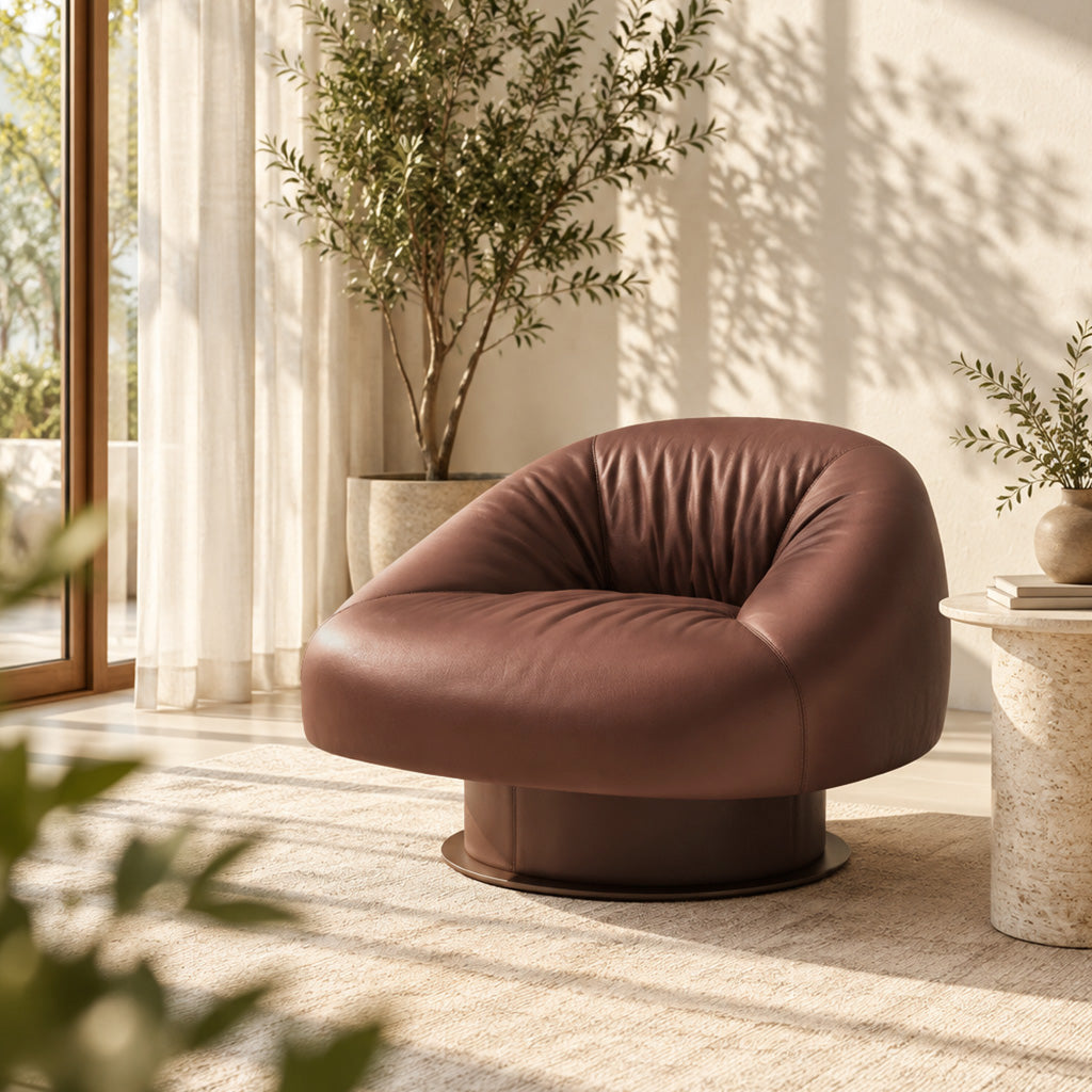 Brem Brown Armchair AMCJ-DY6092 - FSB(MKL-21)