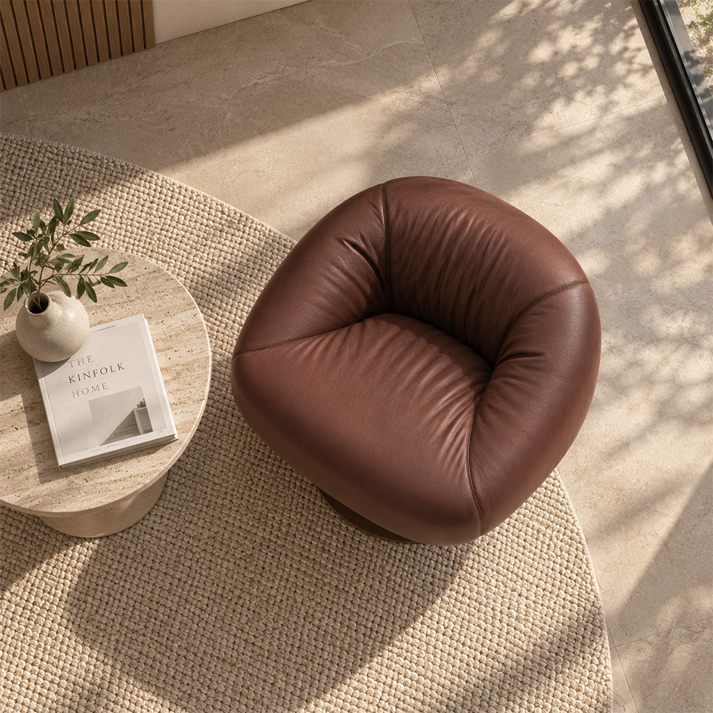 Brem Brown Armchair AMCJ-DY6092 - FSB(MKL-21)