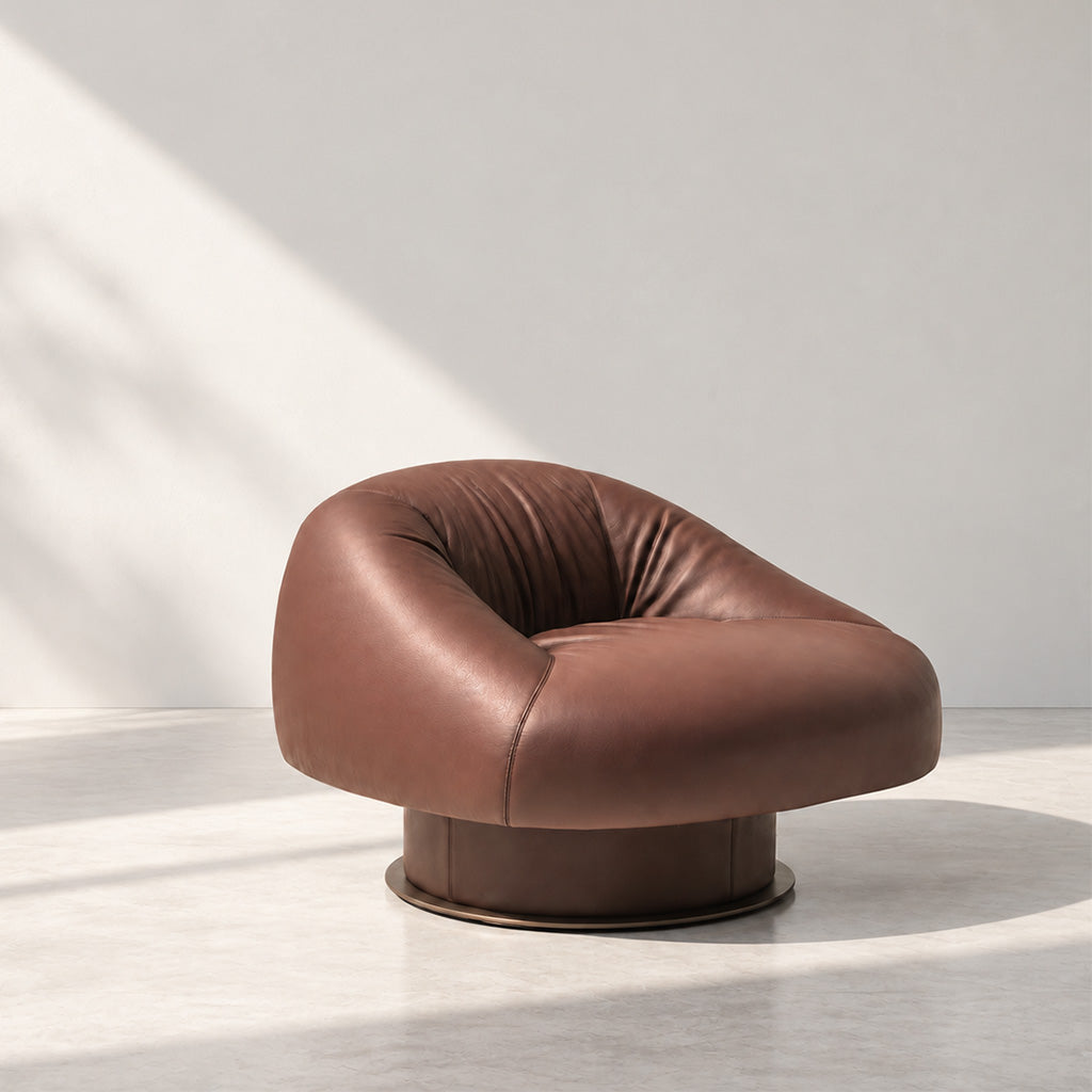 Brem Brown Armchair AMCJ-DY6092 - FSB(MKL-21)