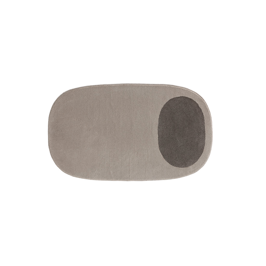 680X400 CM CAPSULE-02 Runner Rug - INNER (C1901) - OUTER BROWN 88 (C1631) - CAP-02