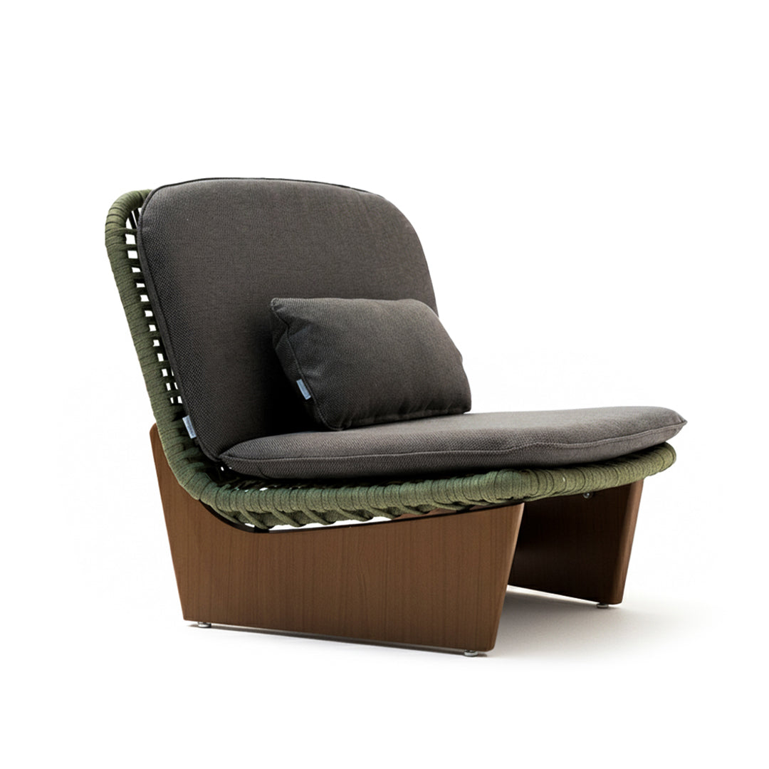 CLOGS CENTER MODULE With SEAT AND BACK CUSHION OUTDOOR LOUNGE CHAIR KC8611A07ROP -  Lounge Chairs - ebarza Furniture UAE | Shop Modern Furniture in Abu Dhabi & Dubai - مفروشات ايبازرا في الامارات | تسوق اثاث عصري وديكورات مميزة في دبي وابوظبي