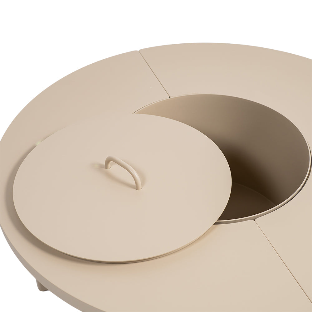 CLOGS OUTDOOR FULL ALUMINIUM COFFEE TABLE WITH BBQ GRILLWKT8611B63ALU -  Coffee Tables - ebarza Furniture UAE | Shop Modern Furniture in Abu Dhabi & Dubai - مفروشات ايبازرا في الامارات | تسوق اثاث عصري وديكورات مميزة في دبي وابوظبي