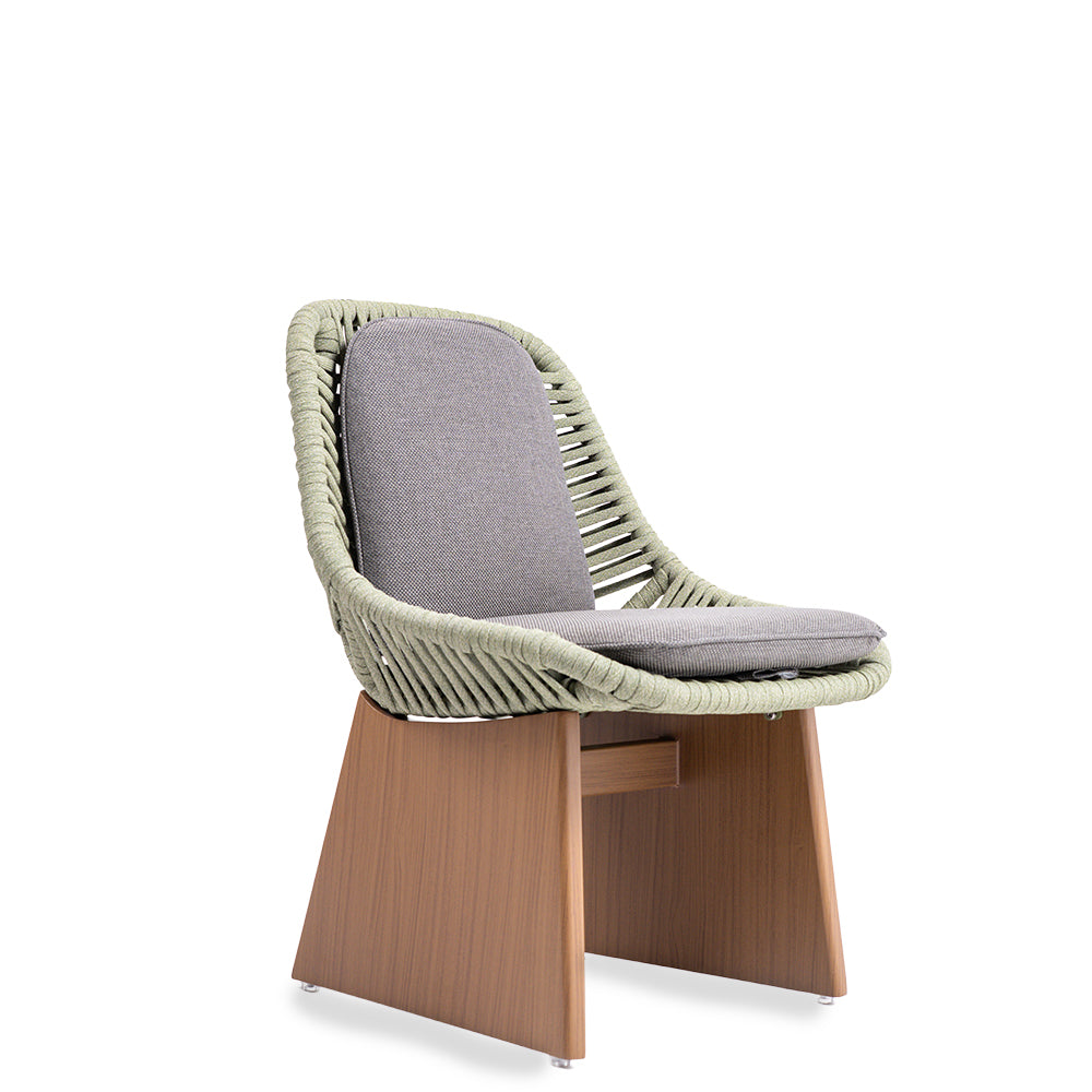 CLOGS DINING SIDECHAIR W/SEAT AND BACK CUSHION- KC8611N01ROP -  Chairs - ebarza Furniture UAE | Shop Modern Furniture in Abu Dhabi & Dubai - مفروشات ايبازرا في الامارات | تسوق اثاث عصري وديكورات مميزة في دبي وابوظبي