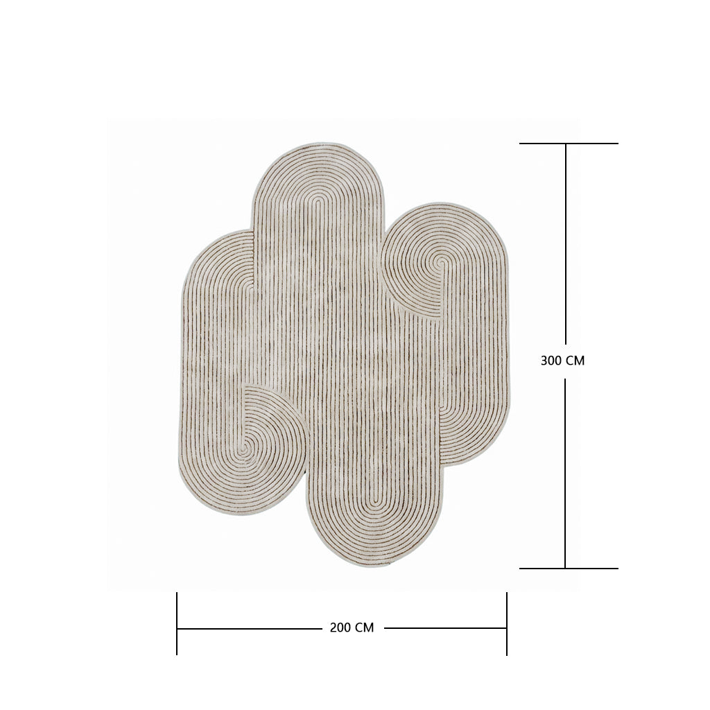 Pre-order 55 Days Delivery 300X200 Cm Celo Hand Tufted Acrylic Carpet NR-042-3020