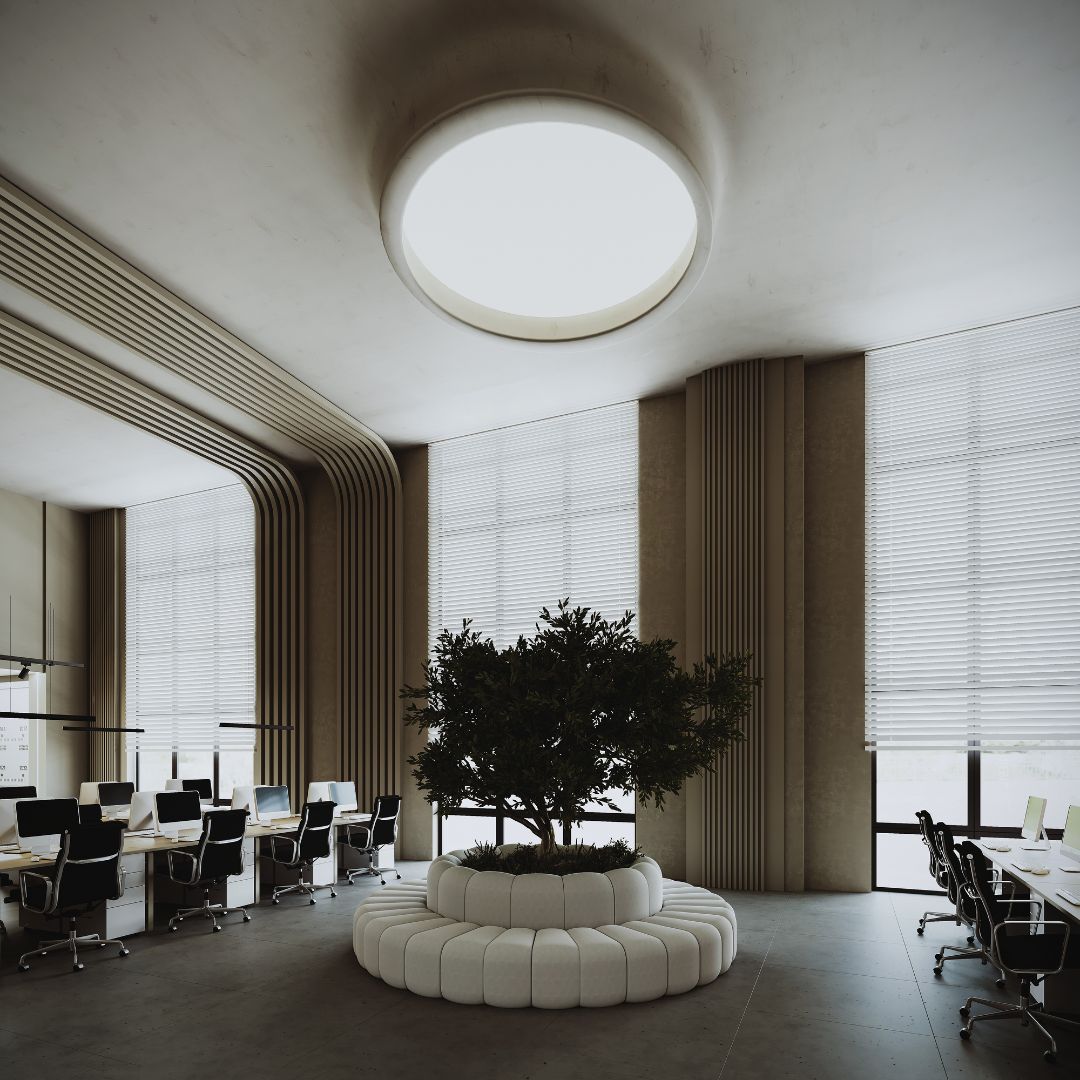 Chameleon Sofa Curved Pouf - H-5228-Ottoman -  Sofas - ebarza Furniture UAE | Shop Modern Furniture in Abu Dhabi & Dubai - مفروشات ايبازرا في الامارات | تسوق اثاث عصري وديكورات مميزة في دبي وابوظبي