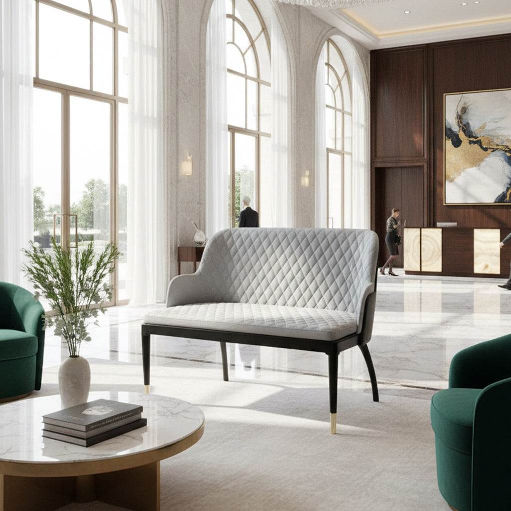 Charla Two Seater Sofa Charla-Puma08 -  Sofas - ebarza Furniture UAE | Shop Modern Furniture in Abu Dhabi & Dubai - مفروشات ايبازرا في الامارات | تسوق اثاث عصري وديكورات مميزة في دبي وابوظبي