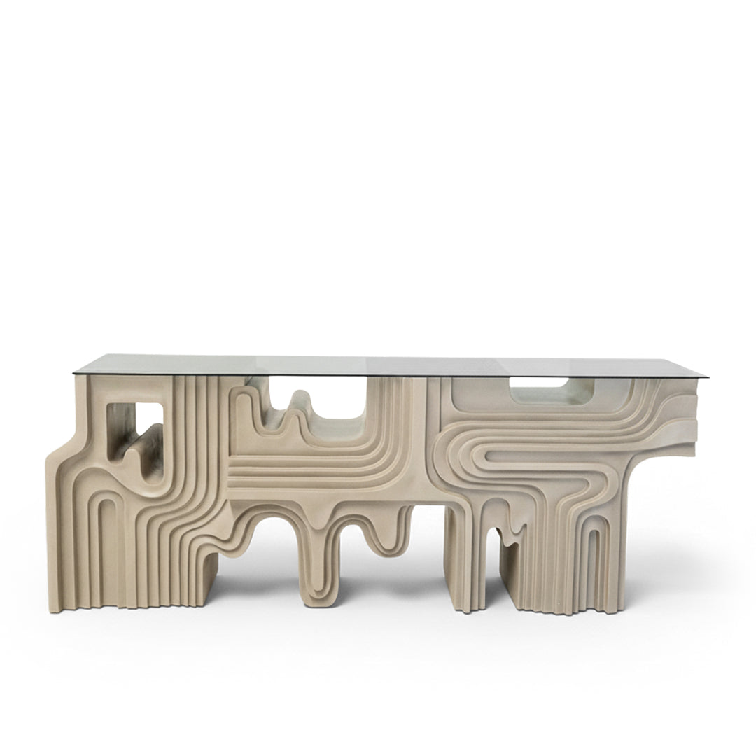 Rhapsody Console Table PC-4009-01 - Cream -  Consoles - ebarza Furniture UAE | Shop Modern Furniture in Abu Dhabi & Dubai - مفروشات ايبازرا في الامارات | تسوق اثاث عصري وديكورات مميزة في دبي وابوظبي