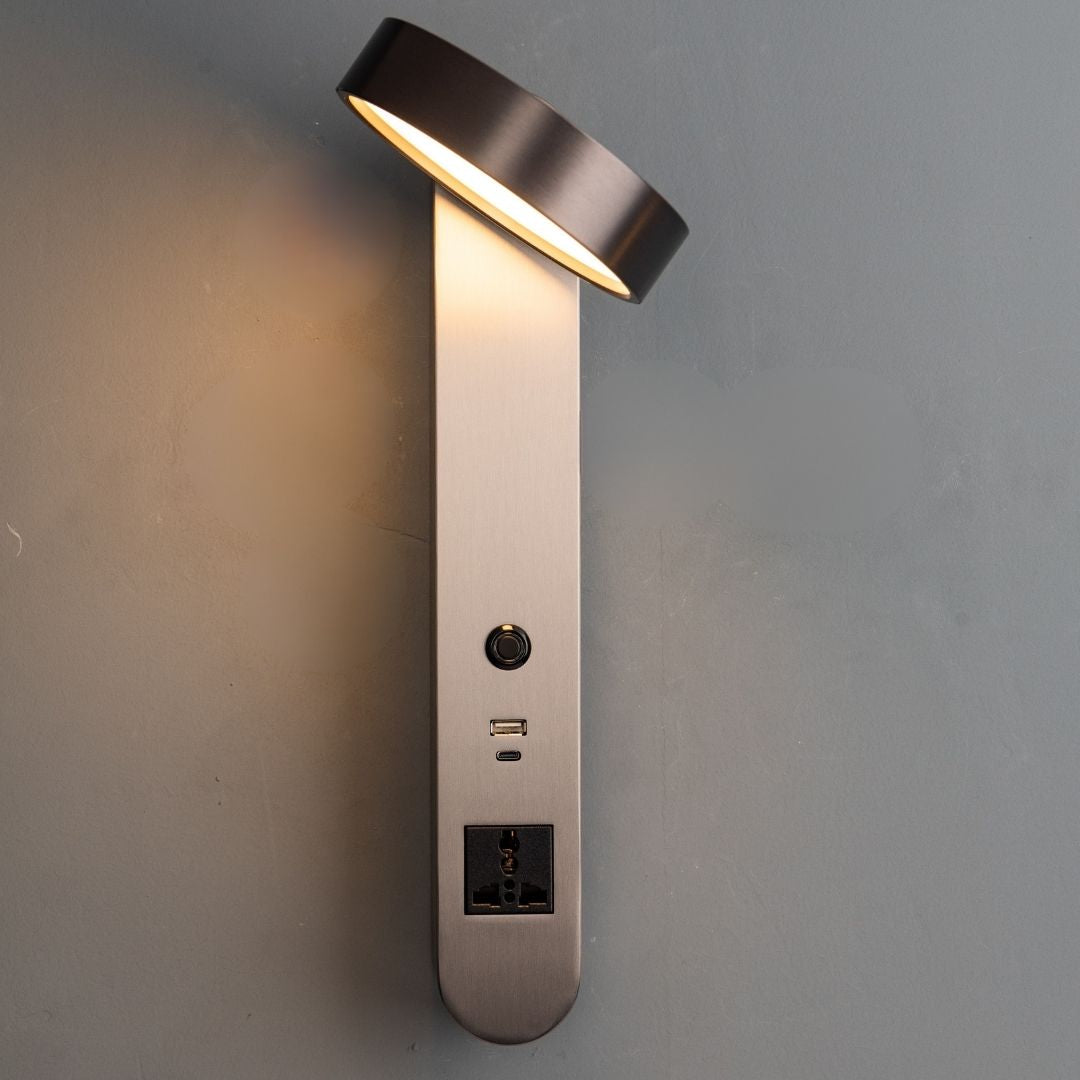 Cookie Hotel Style Headboard/ Wall Reading Lamp Cookie-Ez-WL(B)-28AB -  Wall Lamps - ebarza Furniture UAE | Shop Modern Furniture in Abu Dhabi & Dubai - مفروشات ايبازرا في الامارات | تسوق اثاث عصري وديكورات مميزة في دبي وابوظبي