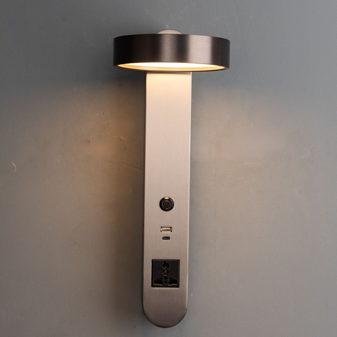 Cookie Hotel Style Headboard/ Wall Reading Lamp Cookie-Ez-WL(B)-28AB -  Wall Lamps - ebarza Furniture UAE | Shop Modern Furniture in Abu Dhabi & Dubai - مفروشات ايبازرا في الامارات | تسوق اثاث عصري وديكورات مميزة في دبي وابوظبي
