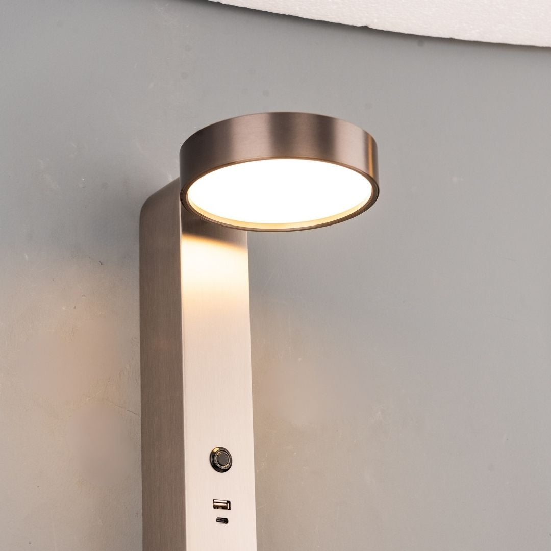 Cookie Hotel Style Headboard/ Wall Reading Lamp Cookie-Ez-WL(B)-28AB -  Wall Lamps - ebarza Furniture UAE | Shop Modern Furniture in Abu Dhabi & Dubai - مفروشات ايبازرا في الامارات | تسوق اثاث عصري وديكورات مميزة في دبي وابوظبي