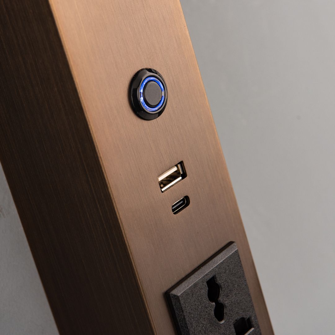 Cookie Hotel Style Headboard/ Wall Reading Lamp Cookie-Ez-WL(B)-28AB -  Wall Lamps - ebarza Furniture UAE | Shop Modern Furniture in Abu Dhabi & Dubai - مفروشات ايبازرا في الامارات | تسوق اثاث عصري وديكورات مميزة في دبي وابوظبي