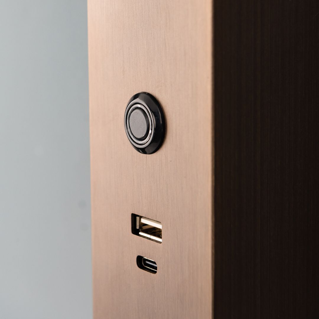 Cookie Hotel Style Headboard/ Wall Reading Lamp Cookie-Ez-WL(B)-28AB -  Wall Lamps - ebarza Furniture UAE | Shop Modern Furniture in Abu Dhabi & Dubai - مفروشات ايبازرا في الامارات | تسوق اثاث عصري وديكورات مميزة في دبي وابوظبي