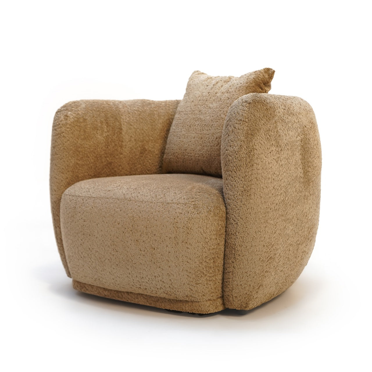 Crown Armchair SBRN-CRN1S-Brown -  Lounge Chairs | كرسي التاج - ebarza Furniture UAE | Shop Modern Furniture in Abu Dhabi & Dubai - مفروشات ايبازرا في الامارات | تسوق اثاث عصري وديكورات مميزة في دبي وابوظبي