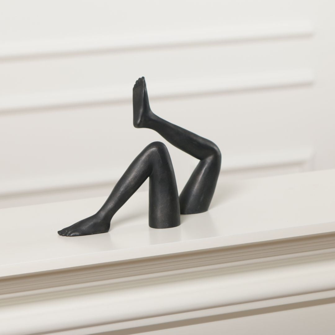 Pre-order 15 Days Delivery Curved Legs Sculpture KA5107A -  Home Decor Figurines - ebarza Furniture UAE | Shop Modern Furniture in Abu Dhabi & Dubai - مفروشات ايبازرا في الامارات | تسوق اثاث عصري وديكورات مميزة في دبي وابوظبي