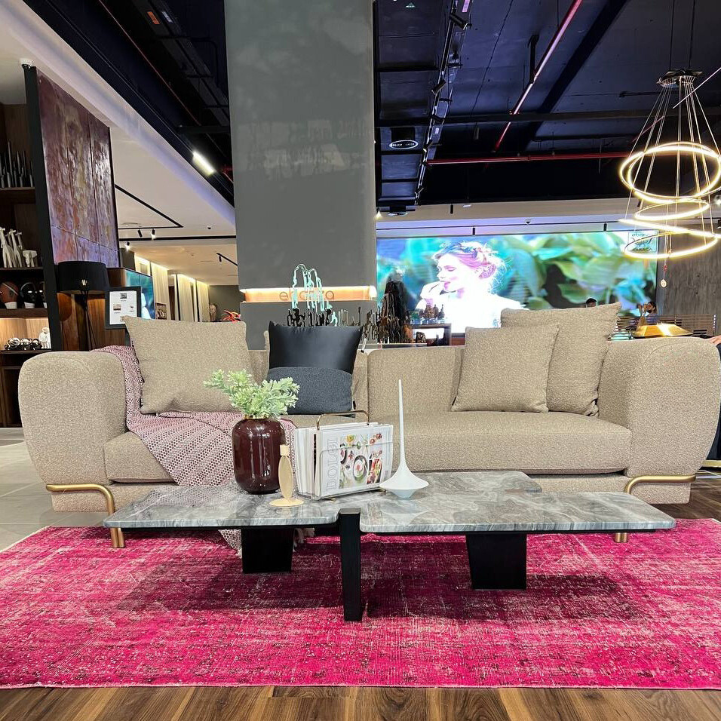 Giallo 4 Seater Sofa Gialo-036 -  Sofas | صوفا 4 مقاعد من جيالو - ebarza Furniture UAE | Shop Modern Furniture in Abu Dhabi & Dubai - مفروشات ايبازرا في الامارات | تسوق اثاث عصري وديكورات مميزة في دبي وابوظبي