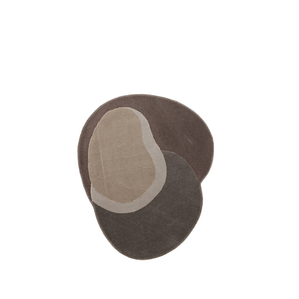 380x315 CM DUNE-01 Round Rug - RP MONET1921-LP BROWN88 (C1631)-CP 44BIGE C1911-SCP (C1901)-DU-01