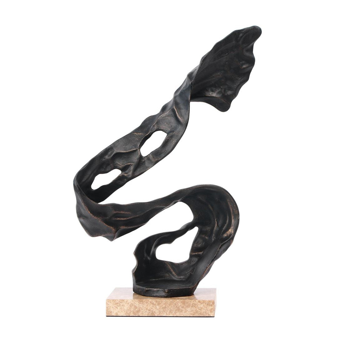 Pre-order 15 Days Delivery Dancing Lines sculpture KA5138A -  Home Decor Figurines - ebarza Furniture UAE | Shop Modern Furniture in Abu Dhabi & Dubai - مفروشات ايبازرا في الامارات | تسوق اثاث عصري وديكورات مميزة في دبي وابوظبي