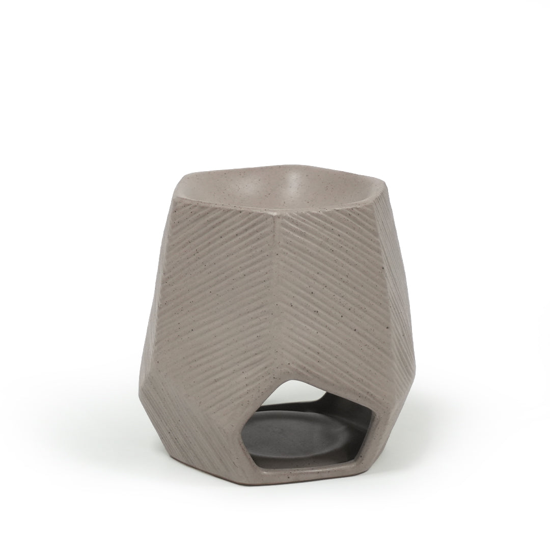 Dark Sand Chizzled Oil Burner CB4368-14-R920 -  Oil Burners - ebarza Furniture UAE | Shop Modern Furniture in Abu Dhabi & Dubai - مفروشات ايبازرا في الامارات | تسوق اثاث عصري وديكورات مميزة في دبي وابوظبي