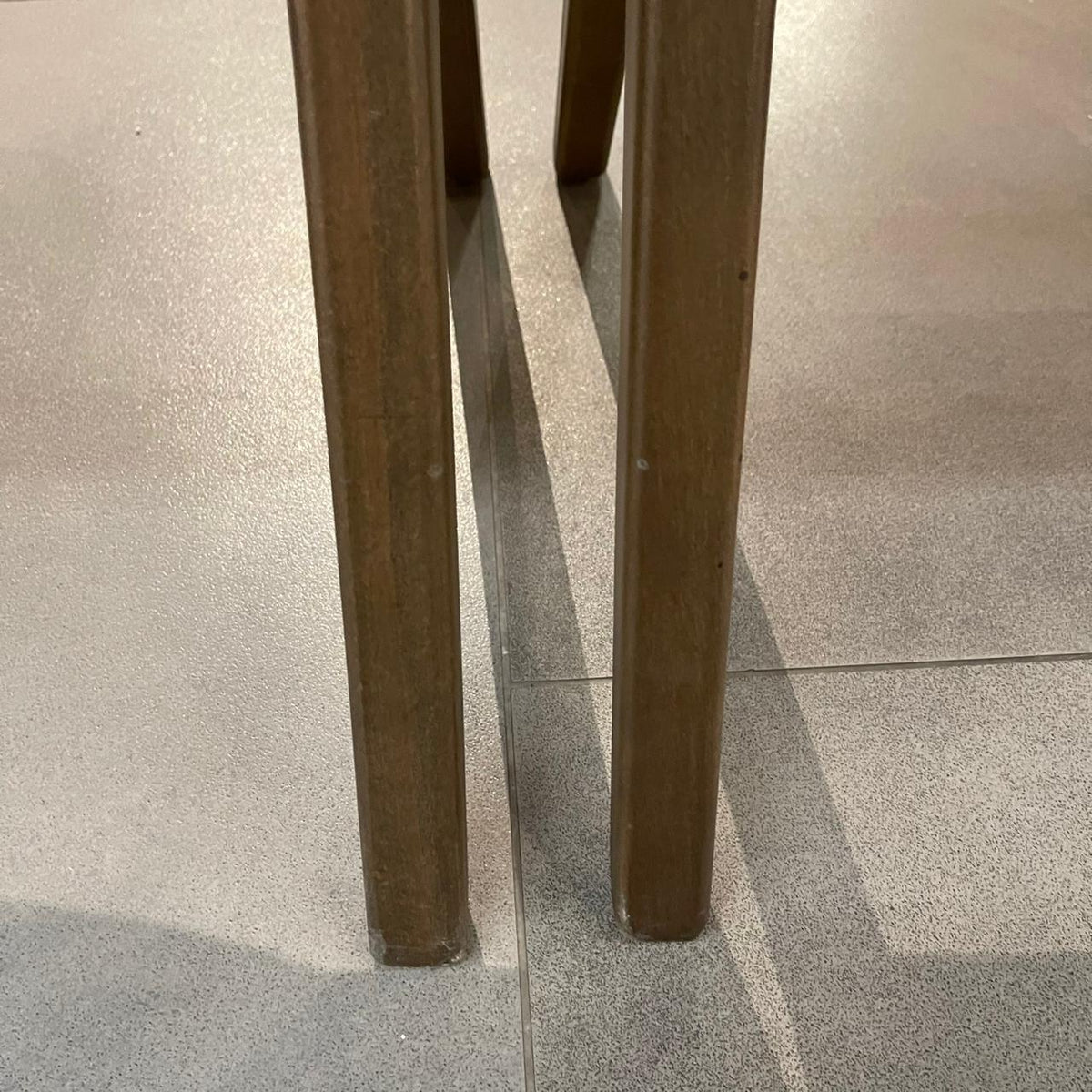 Display image of the SANCREA Linz Craft Chair Mone-034, showcasing its modern wooden design and craftsmanship.