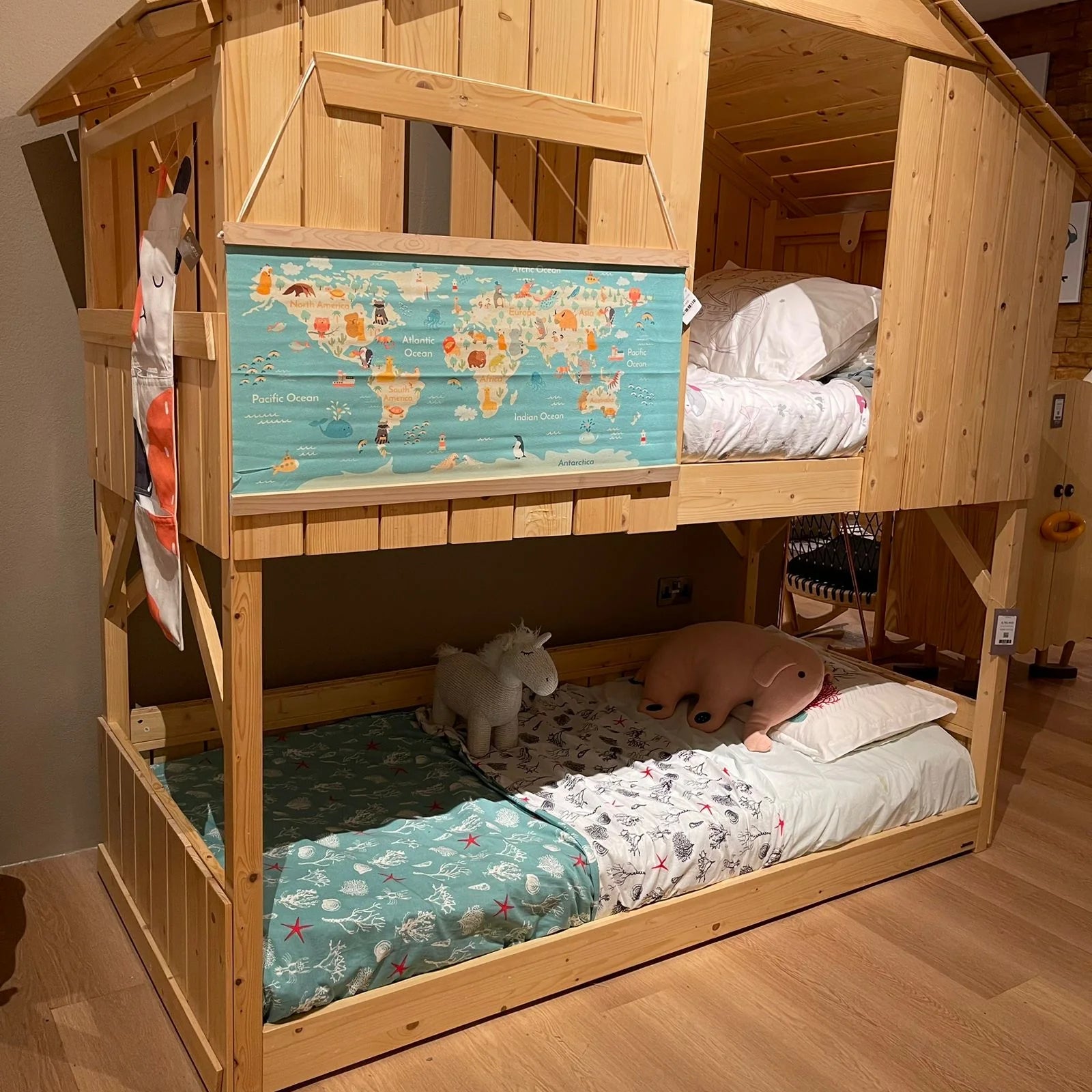 Display Item - Tree Double Kids Bed Et-C004-N - YAS -  DISPLAY ITEM - ebarza Furniture UAE | Shop Modern Furniture in Abu Dhabi & Dubai - مفروشات ايبازرا في الامارات | تسوق اثاث عصري وديكورات مميزة في دبي وابوظبي